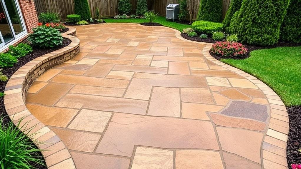 Stamped Concrete in Barrie, Ontario