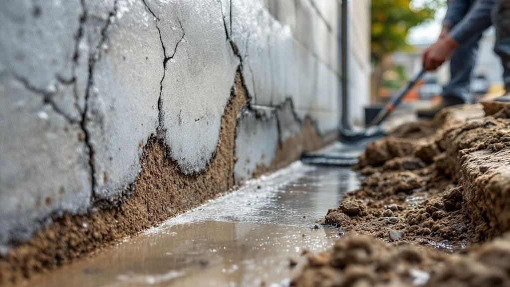 leak repair for foundations